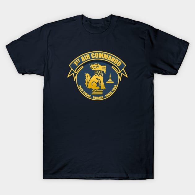 WW2 1st Air Commando T-Shirt by TCP